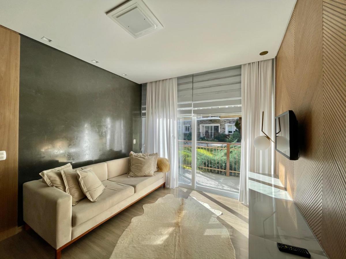 Апартаменты Apartamento De Luxo Casa De Pedra Грамаду Экстерьер фото